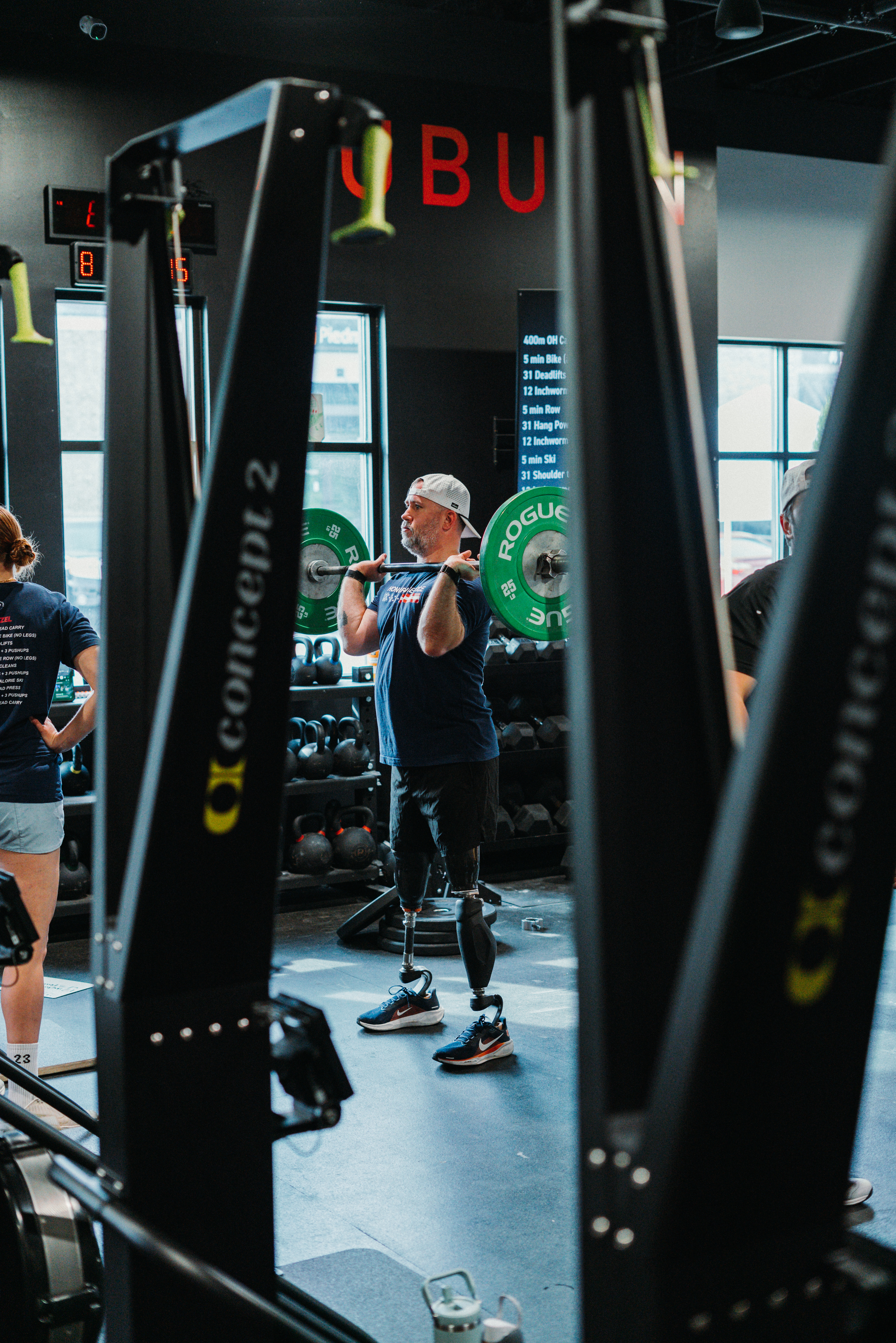 War Damn Wetzel founder working out to support the veteran community